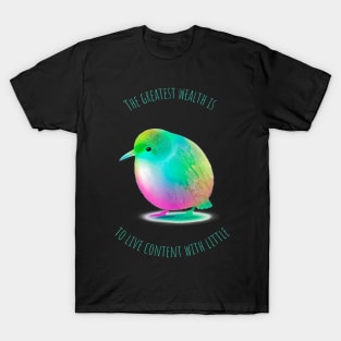 Neon Kiwi Bird |Mental Health T-Shirt